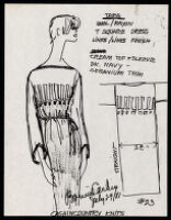 Cashin's illustrations of ready-to-wear designs for Russell Taylor. b058_f07-10