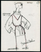 Cashin's illustrations of ready-to-wear designs for Russell Taylor. b058_f09-04