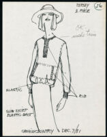 Cashin's illustrations of ready-to-wear designs for Russell Taylor. b058_f09-05