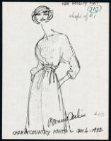 Cashin's illustrations of ready-to-wear designs for Russell Taylor. b058_f09-08