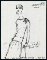 Cashin's illustrations of ready-to-wear designs for Russell Taylor. b058_f09-11