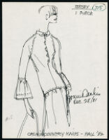 Cashin's illustrations of ready-to-wear designs for Russell Taylor. b058_f09-12