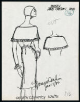 Cashin's illustrations of ready-to-wear designs for Russell Taylor. b058_f09-13