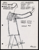 Cashin's illustrations of knitwear designs. b189_f02-15