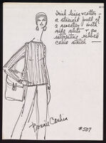 Cashin's illustrations of knitwear designs. b188_f10-04