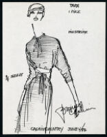 Cashin's illustrations of ready-to-wear designs for Russell Taylor. b058_f10-02