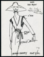 Cashin's illustrations of ready-to-wear designs for Russell Taylor. b058_f10-06