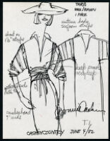 Cashin's illustrations of ready-to-wear designs for Russell Taylor. b058_f10-04