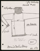 Cashin's illustrations of knitwear designs. b188_f09-14