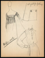 Rough illustrations of Cashin's design ideas, including headcovers. b059_f05-06