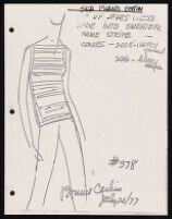 Cashin's illustrations of knitwear designs. b188_f08-19