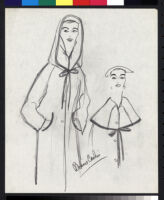 Cashin's illustrations of coat designs for Siggy. f02-09