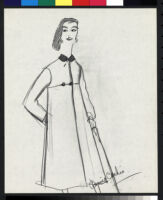 Cashin's illustrations of coat designs for Siggy. f02-01