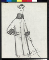 Cashin's illustrations of coat designs for Siggy. f02-03
