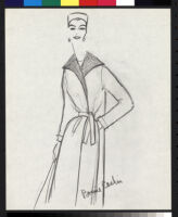 Cashin's illustrations of coat designs for Siggy. f02-07