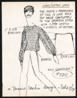Cashin's illustrations of knitwear designs created by Cyril Cullen Mill (knitter). f03-18