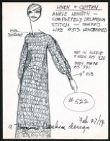 Cashin's illustrations of knitwear designs created by Cyril Cullen Mill (knitter). f03-20