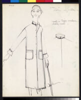Cashin's illustrations of coat designs for Siggy. f03-03
