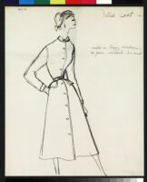 Cashin's illustrations of coat designs for Siggy. f03-13
