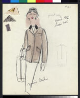 Cashin's illustrations of coat designs. b078_f04-03