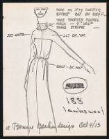 Cashin's illustrations of knitwear designs. b185_f07-22