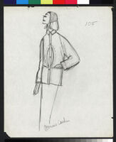 Cashin's illustrations of coat designs. b078_f05-11