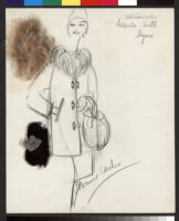 Cashin's illustrations of fur coat designs for Fantasia Furs. f10-04