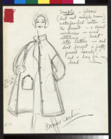 Cashin's illustrations of rainwear designs for Sills and Co. f01-24