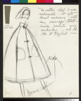 Cashin's illustrations of rainwear designs for Sills and Co. f01-14