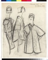 Cashin's illustrations of outerwear designs for Sills and Co., titled "Deep Freeze." f01-03