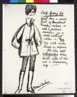 Cashin's illustrations of outerwear designs for Sills and Co., titled "Deep Freeze." f01-05