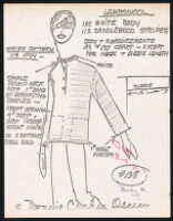 Cashin's illustrations of knitwear designs. b185_f04-12
