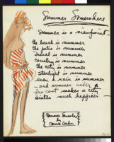 Cashin's ready-to-wear design illustrations for Sills and Co., titled "Summer Somewhere." b081_f02-07