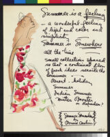 Cashin's ready-to-wear design illustrations for Sills and Co., titled "Summer Somewhere." b081_f02-05