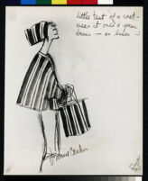 Cashin's ready-to-wear design illustrations for Sills and Co., titled "Omar the Tentmaker." b082_f05-05