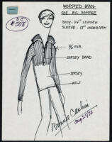 Cashin's illustrations of knitwear designs. b184_f03-10