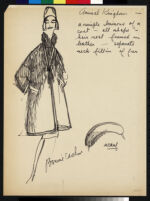 Cashin's illustrations of fur coat designs. f06-02