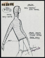 Cashin's illustrations of knitwear designs. b184_f03-06