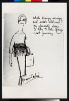 Cashin's ready-to-wear design illustrations for Sills and Co., titled "Salute to Ernestine Carter." b082_f12-06