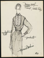 Cashin's illustrations of knitwear designs. b183_f14-10