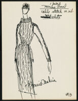 Cashin's illustrations of knitwear designs. b183_f14-13