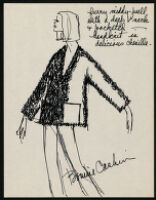 Cashin's illustrations of knitwear designs. b184_f01-17
