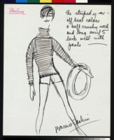 Cashin's illustrations of sweater designs for Ballantyne of Peebles. b085_f07-12