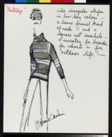 Cashin's illustrations of sweater designs for Ballantyne of Peebles. b085_f06-24