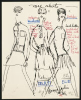 Cashin's illustrations of knitwear designs. b183_f12-03
