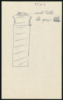 Cashin's illustrations of pullover sweater and knit dress designs. f11-20