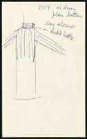 Cashin's illustrations of pullover sweater and knit dress designs. f11-12