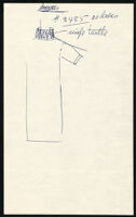 Cashin's illustrations of pullover sweater and knit dress designs. f11-14