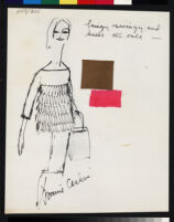 Cashin's ready-to-wear design illustrations for Sills and Co., titled "Salute to Ernestine Carter." b087_f04-04
