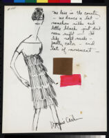 Cashin's ready-to-wear design illustrations for Sills and Co., titled "Salute to Ernestine Carter." b087_f04-05